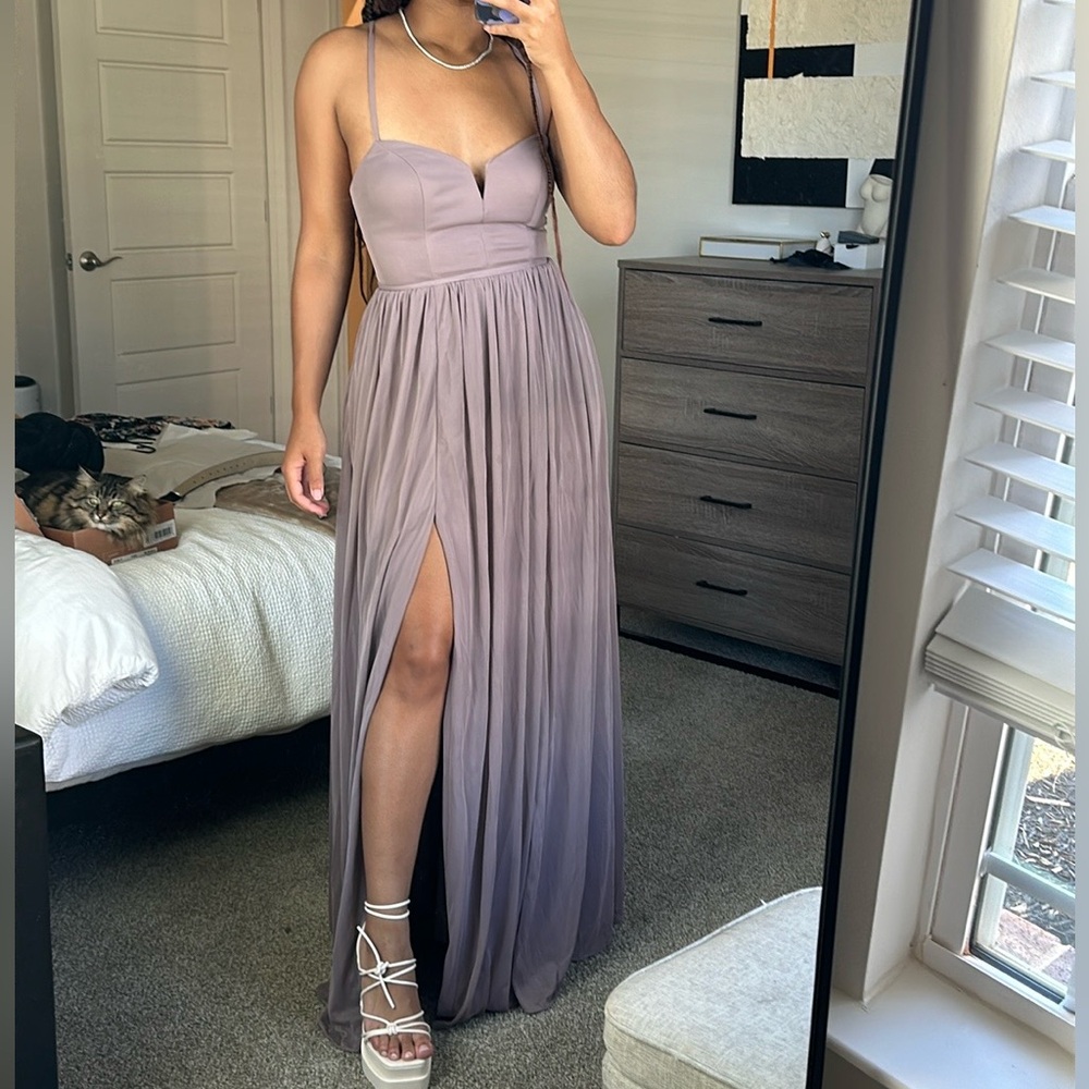 Azazie Marsol (dusk) bridesmaids dress